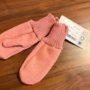 Organic Wool Mittens 2-6 Y